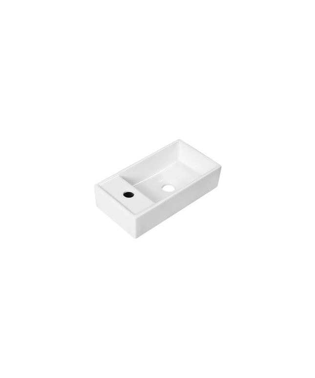 DutchLine - Crea XL Fontein - Glans Wit - Links
