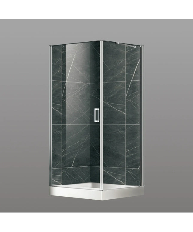 DutchLine - Douchecabine - Chroom - 900*900*2000