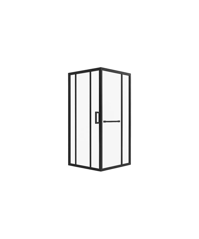 DutchLine - Douchecabine - Mat Zwart- 900*900*2000