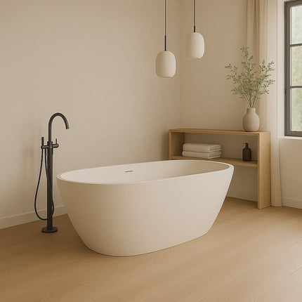 Dutchline - Ventre - Vrijstaand Ligbad - Mat Wit - 1700x800x580