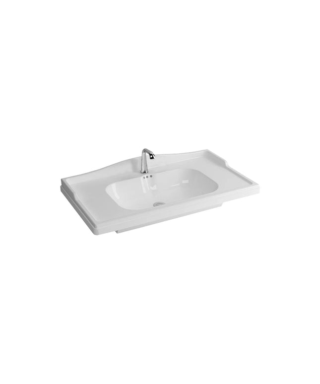 DutchLine - Elite 100 Wastafel - Glans Wit -1000x460x80mm