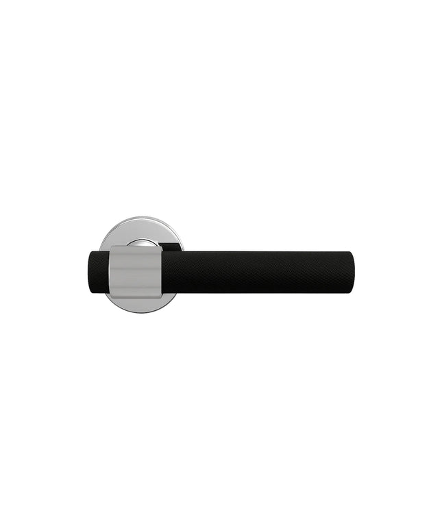 DutchLine - Grip Duo Deurkruk - RVS Mat Zwart