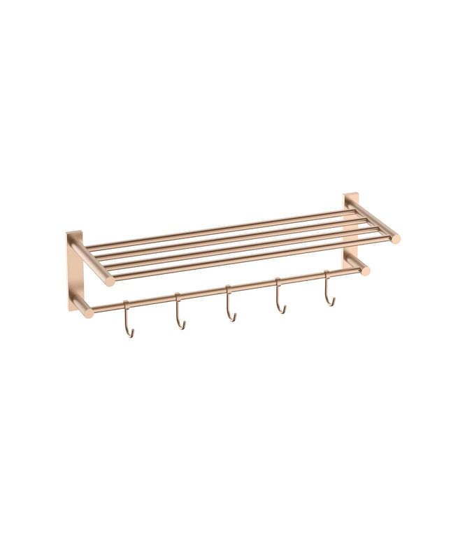 DutchLine - Handdoekrek met haken - 60cm