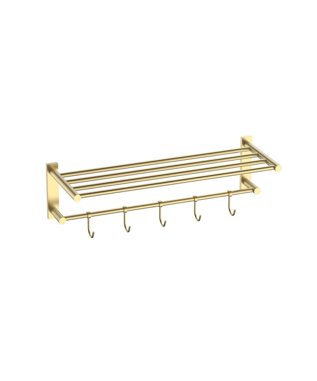 DutchLine - Handdoekrek met haken - 60cm