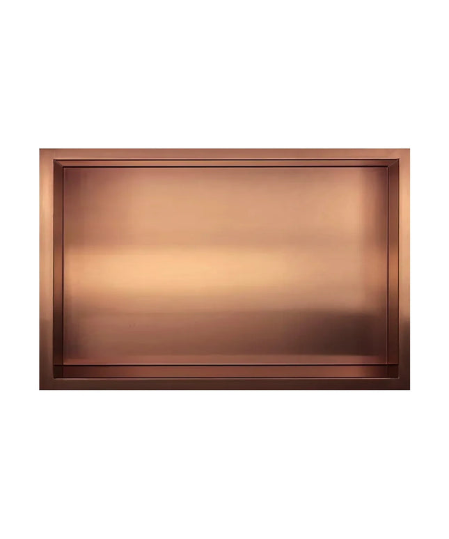DutchLine inbouw nis geborsteld koper 300x600x70