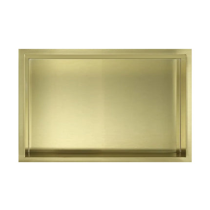 DutchLine inbouw nis geborsteld messing goud 300x600x100