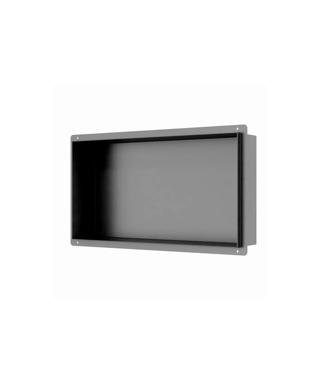 DutchLine inbouw nis betegelbaar gunmetal 300x600