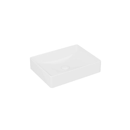 DutchLine - Keramische Waskom Rechthoekig - Wit - 500x380x105mm