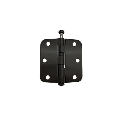 DutchLine - Kogellagerscharnier - Mat Zwart - 89x89mm
