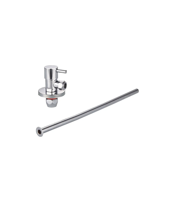 DutchLine - Luxe Fonteinkraan aansluitset (stopkraan) 1/2×3/8
