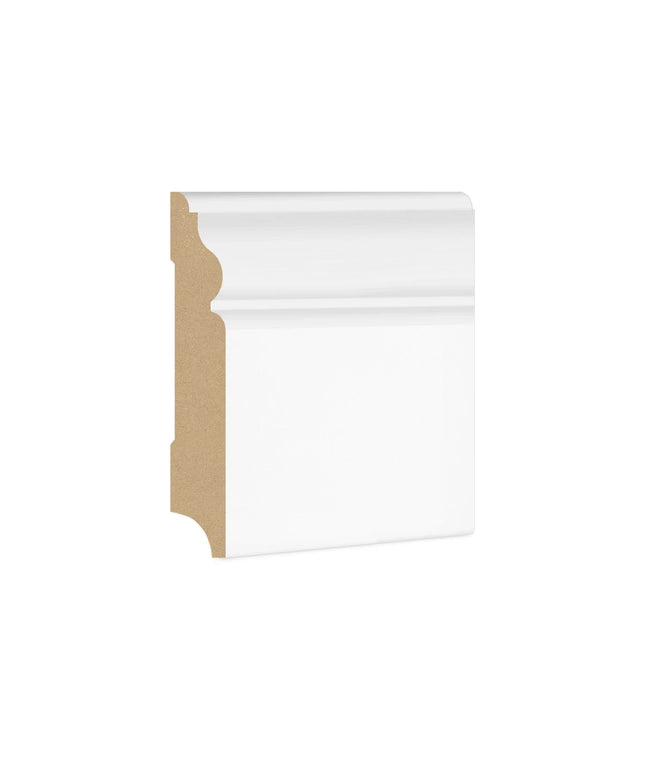 DutchLine - Luxe Sierplint MDF - Wit - 120x20mm