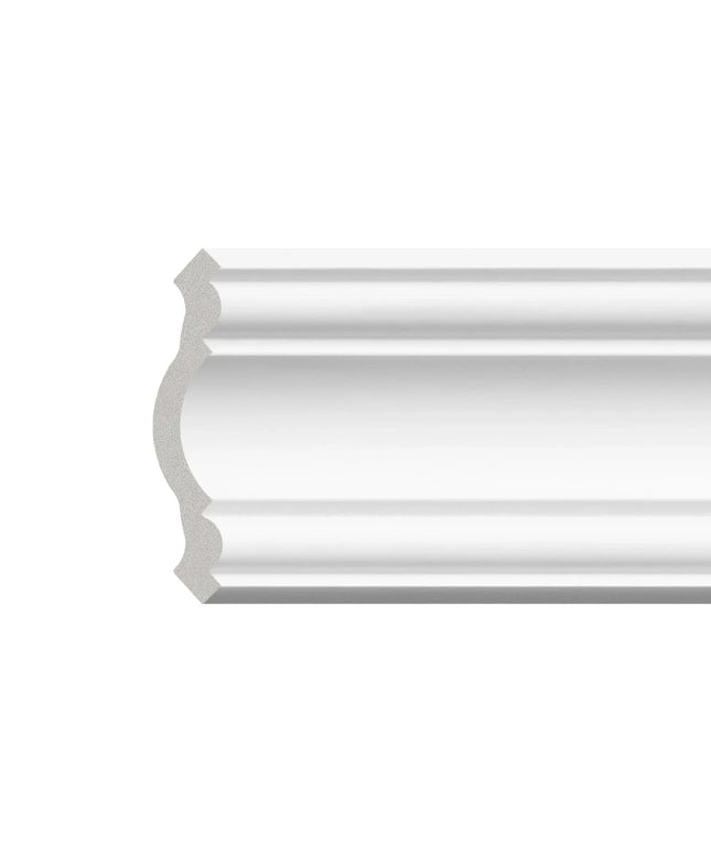 DutchLine - Ornament MDF - Wit - 106x21x2250mm