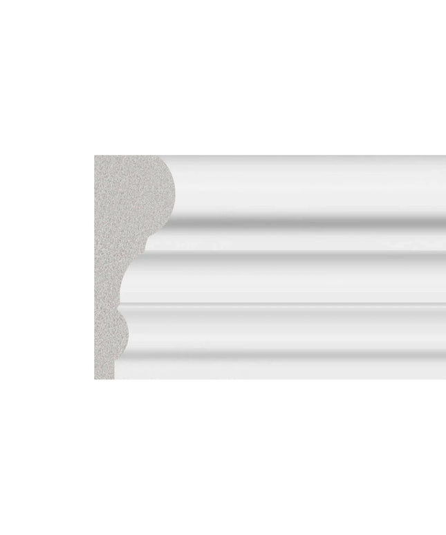 DutchLine - Plafond Sierlijst - Wit - 47x20x2250mm