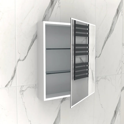 DutchLine - Quatro Spiegelkast Met ledverlichting - 60
