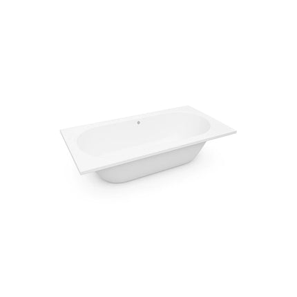 DutchLine - Drop RD - Inbouw Ligbad - Mat Wit - 1700x750x450