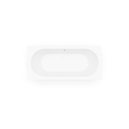 DutchLine - Drop RD - Inbouw Ligbad - Mat Wit - 1800x800x450