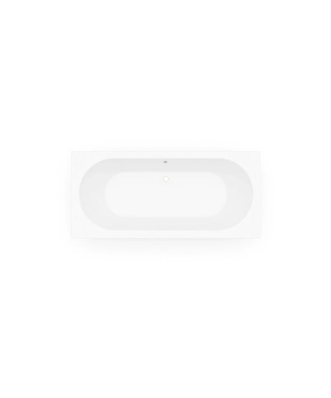 DutchLine - Drop RD - Inbouw Ligbad - Mat Wit - 1800x800x450