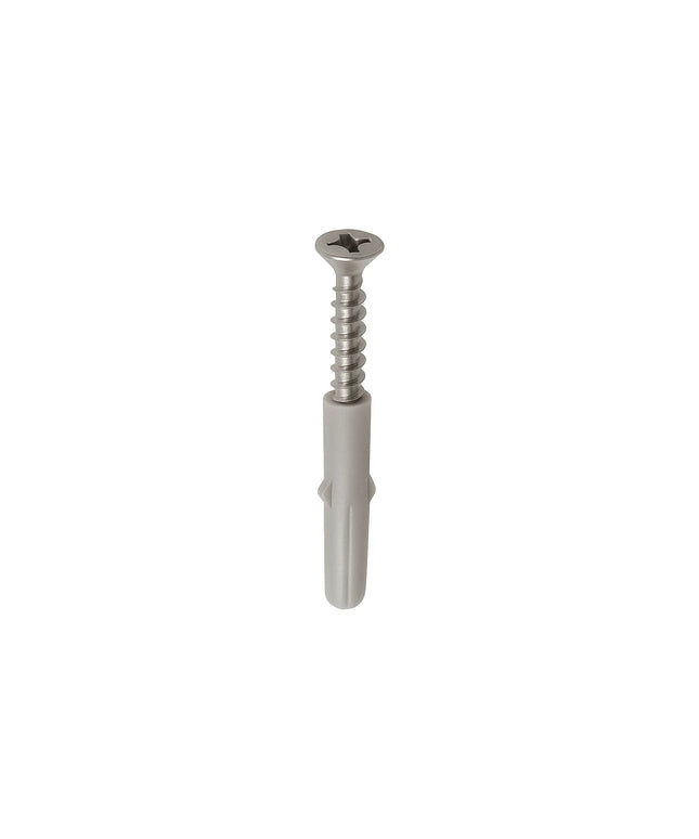DutchLine - Schroeven Met Plug T.B.V. Vlonderclips - RVS - 25 stuks