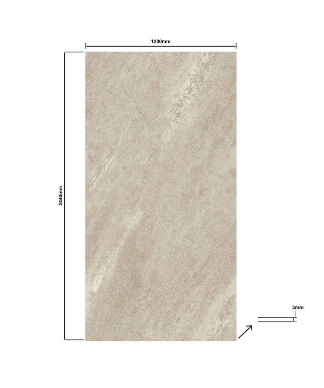 DutchLine - SPC Wandpaneel - Archio Beige Mat