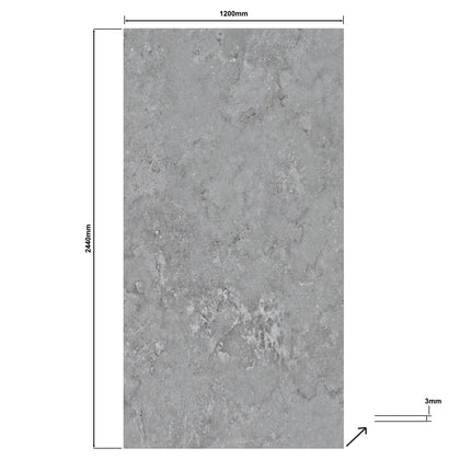 DutchLine - SPC Wandpaneel - Archio Light Grey Mat
