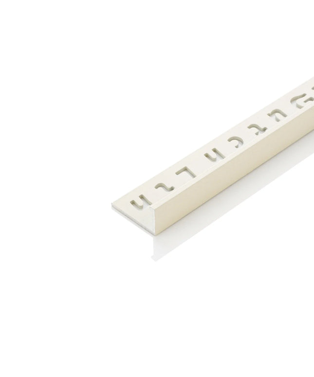 DutchLine - Aluminium Tegelprofiel - 11x2700mm - Ivoor