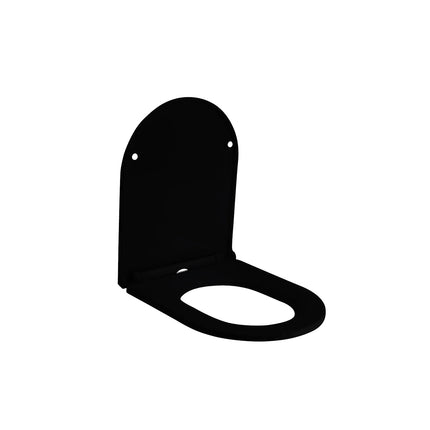 DutchLine Toiletbril - Softclose Quick Release - Mat Zwart