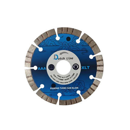 DutchLine - Turbo Diamant Zaagblad - 125mm 22.23mm