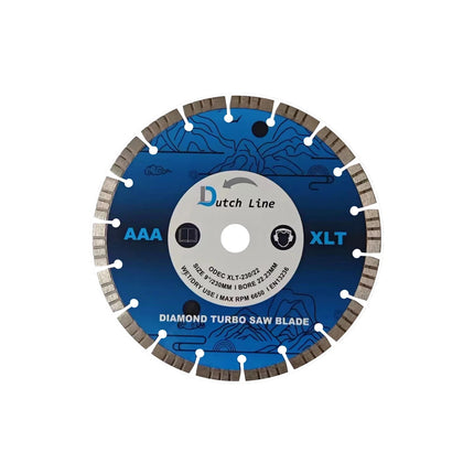 DutchLine - Turbo Diamant Zaagblad - 230mm 22.23mm