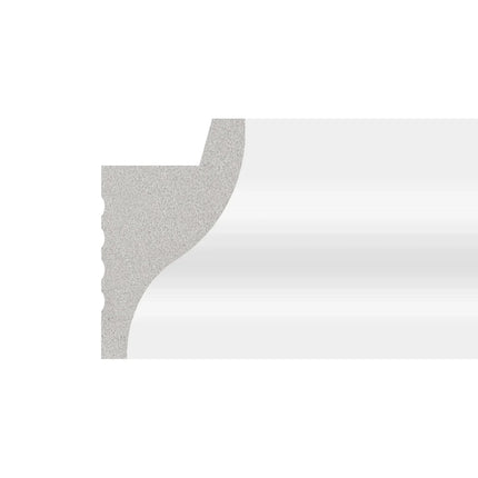 DutchLine - Wand Sierlijst Voor Ledstrip - Wit - 50x32.5x40x2250mm