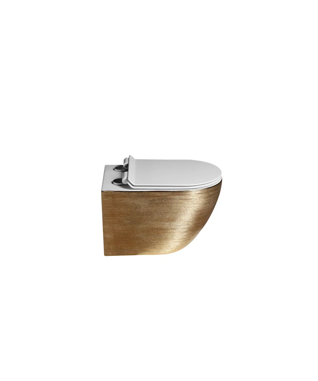DutchLine - Wandcloset - Geborsteld Goud - Luccio Rimless
