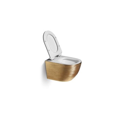 DutchLine - Wandcloset - Geborsteld Goud - Luccio Rimless