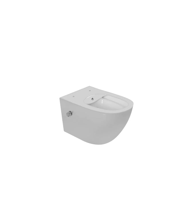 DutchLine - Wandcloset - Glans Wit - Luccio Rimless - Met bidet-functie