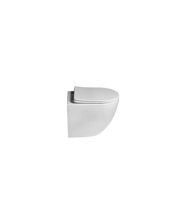 DutchLine - Wandcloset - Glans Wit - Luccio Rimless Ondiep