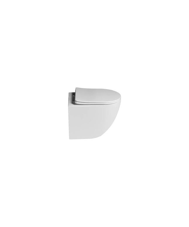 DutchLine - Wandcloset - Mat Wit - Luccio Rimless Ondiep