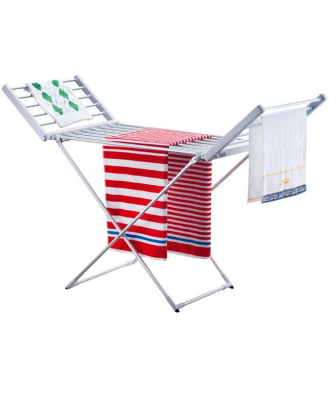 Rack de secagem elétrico Drayo com temporizador - Rack de lavanderia e rack de secagem com eficiência energética em um