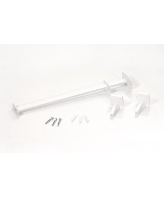 Radiador de baño de Belrad 1800x500mm - Chrome - Conexión central - 575W