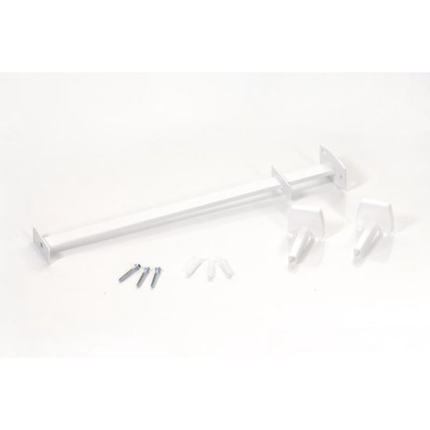 Radiateur de salle de bain Belrad 1800x500mm - Chrome - Connexion moyenne - 575W