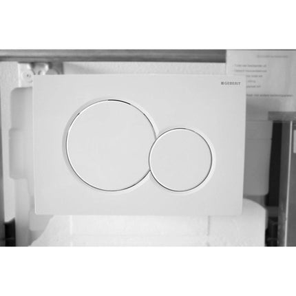 Geberit Sigma 01 drukplaat – dubbele spoelknop – wit