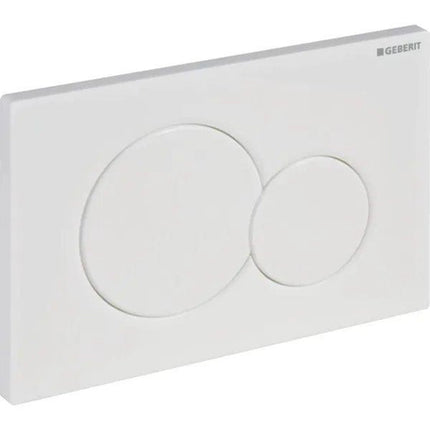 Geberit Sigma 01 drukplaat – dubbele spoelknop – wit