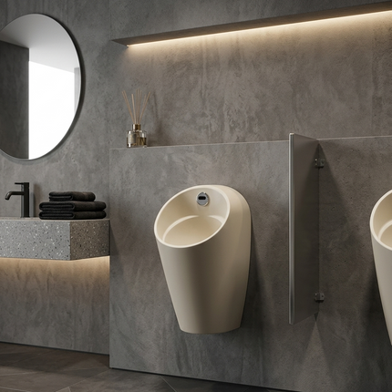 Isvea Infinity Urinoir met Sensor - Ivoor - Schwertz & Co