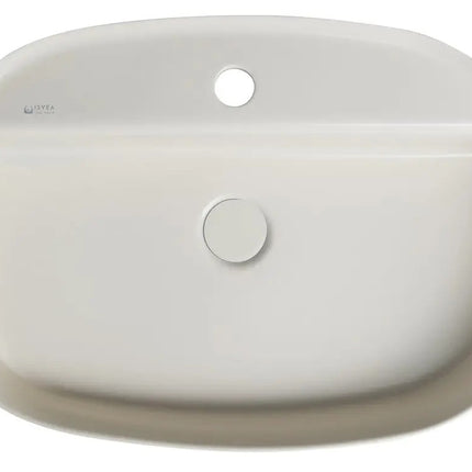Isvea Infinity Waschbecken Oval - 60x40 cm - Elfenbein