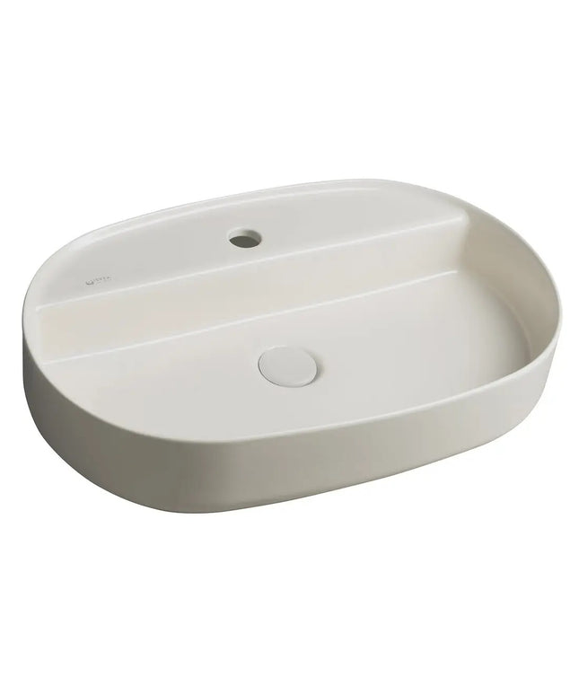 Isvea Infinity Washbasin Oval - 60x40 cm - Ivory