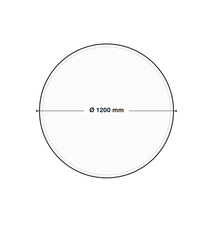 DutchLine JH-FR27-120-M - lijntekening