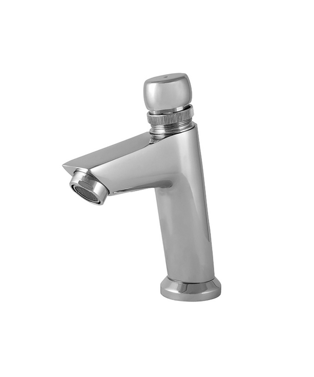 CREAVIT zelfsluitende koudwaterkraan – chroom