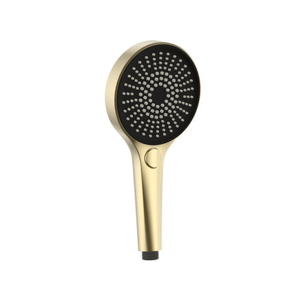 UNIFORMA Handdouche 3 standen - Ø126mm - Geborsteld goud