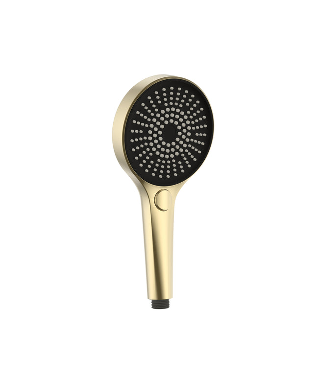 UNIFORMA Handdouche 3 standen - Ø126mm - Geborsteld goud