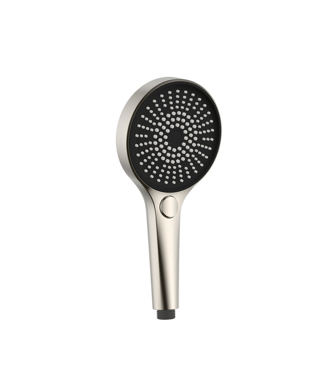 UNIFORMA Handdouche 3 standen - Ø126mm - Geborsteld RVS