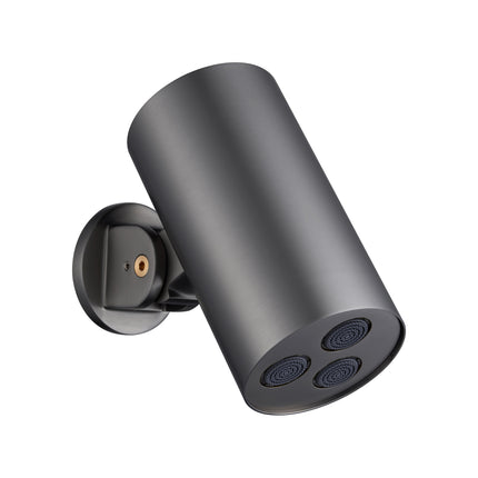 UNIFORMA Cilindervormige hoofddouche - Ø80mm opbouw - Gunmetal