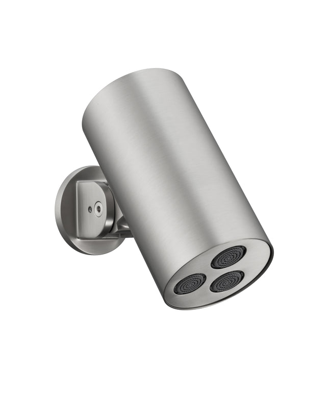 UNIFORMA Cilindervormige hoofddouche - Ø80mm - Geborsteld RVS
