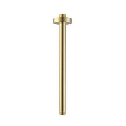 UNIFORMA Douchearm plafondbevestiging - 30 cm - Geborsteld goud